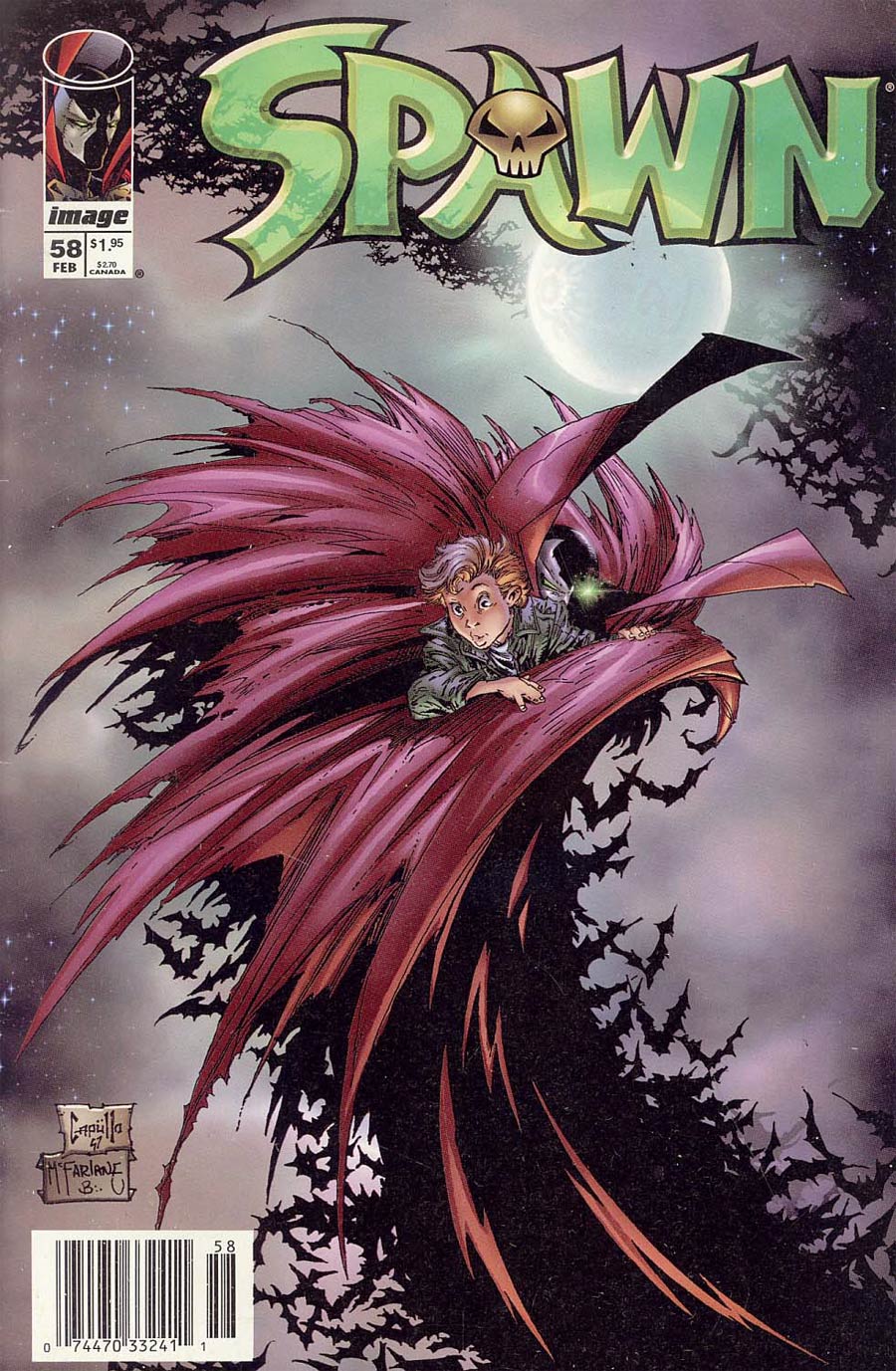 Spawn #58 Cover B Newsstand Edition