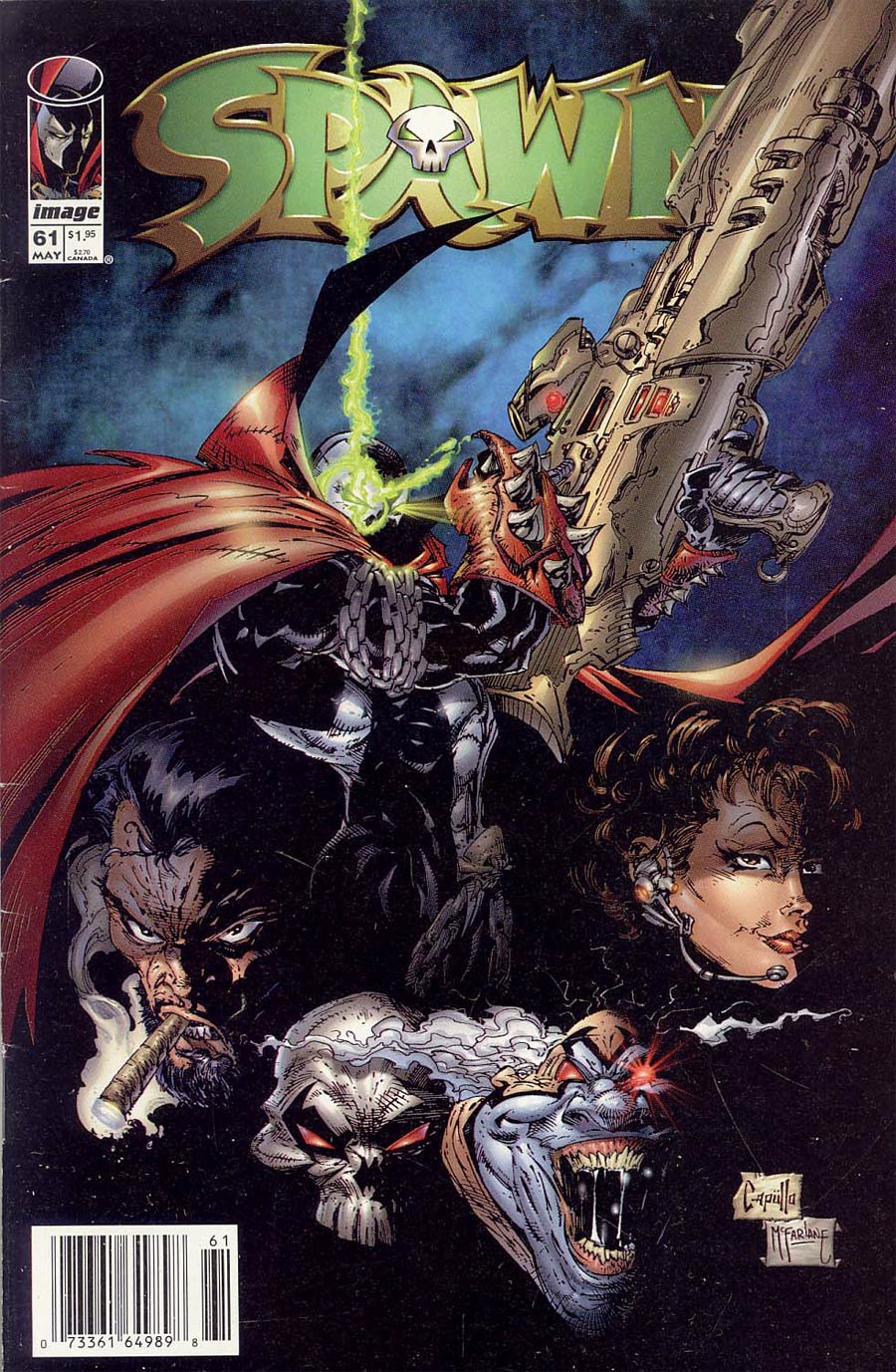 Spawn #61 Cover B Newsstand Edition