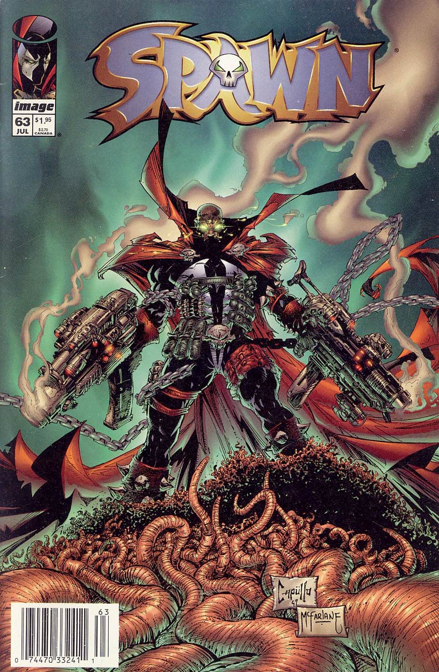 Spawn #63 Cover B Newsstand Edition
