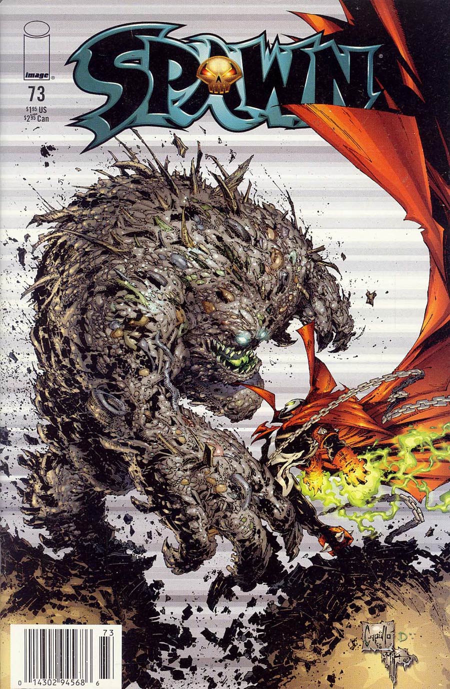 Spawn #73 Cover B Newsstand Edition