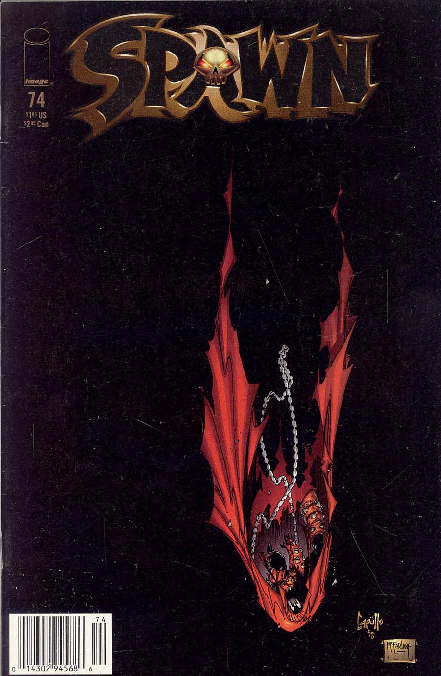 Spawn #74 Cover B Newsstand Edition