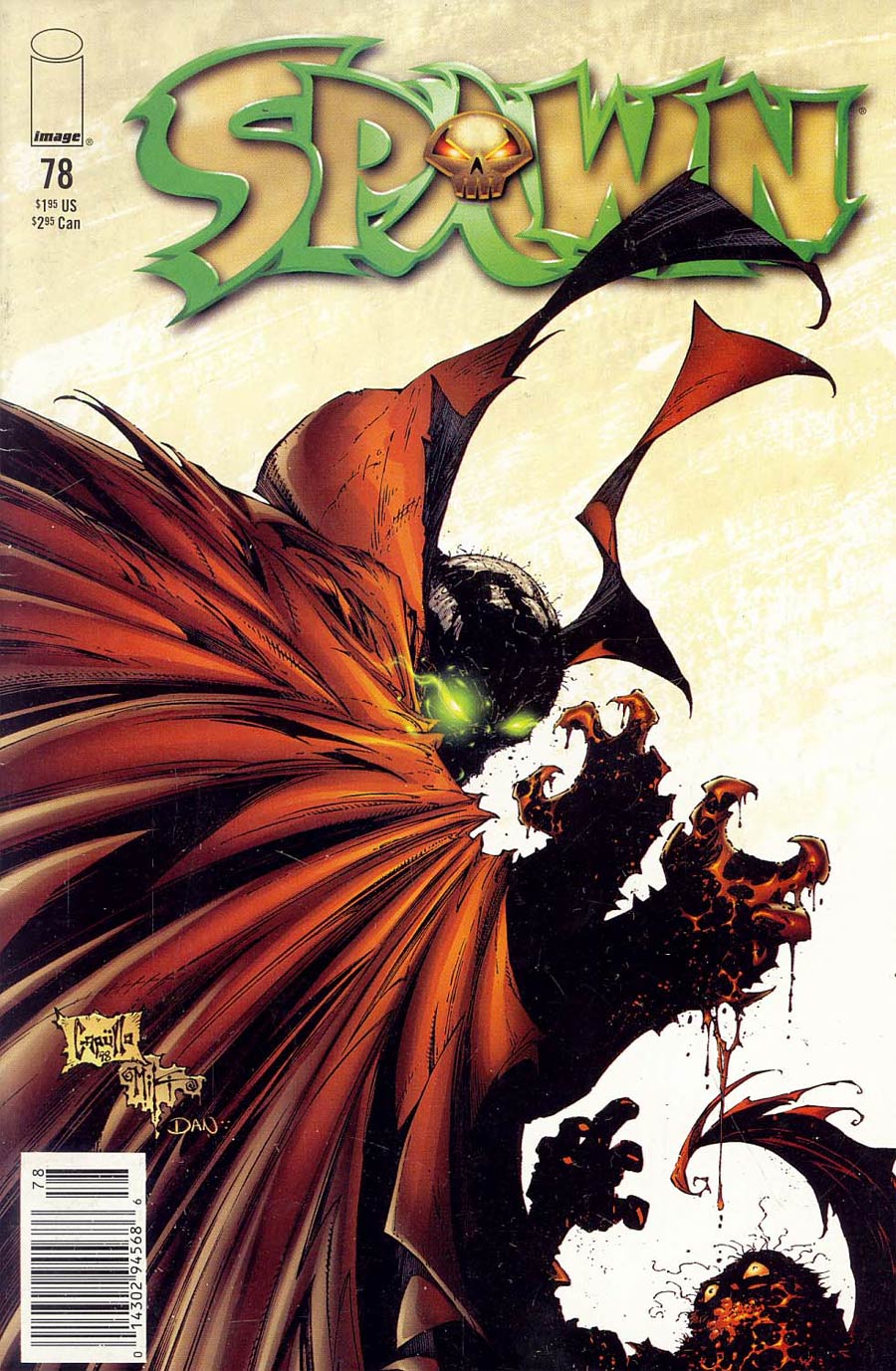 Spawn #78 Cover B Newsstand Edition