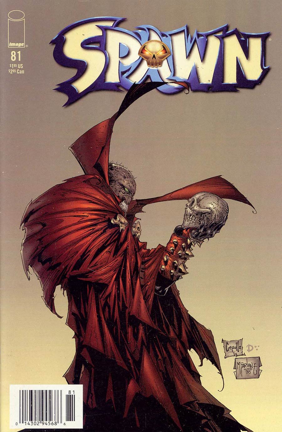 Spawn #81 Cover B Newsstand Edition