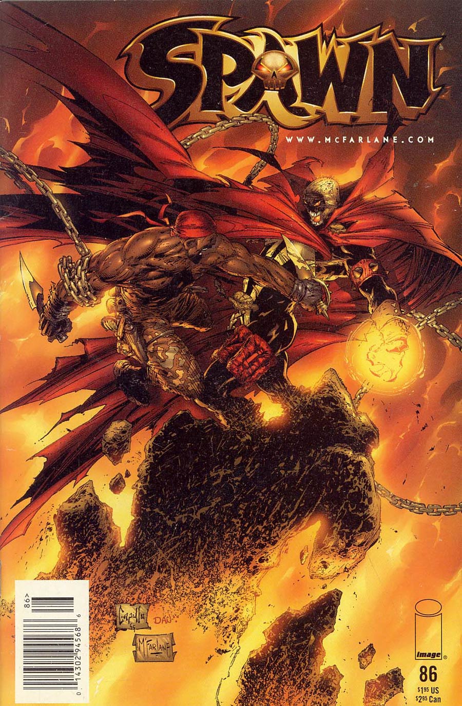 Spawn #86 Cover B Newsstand Edition