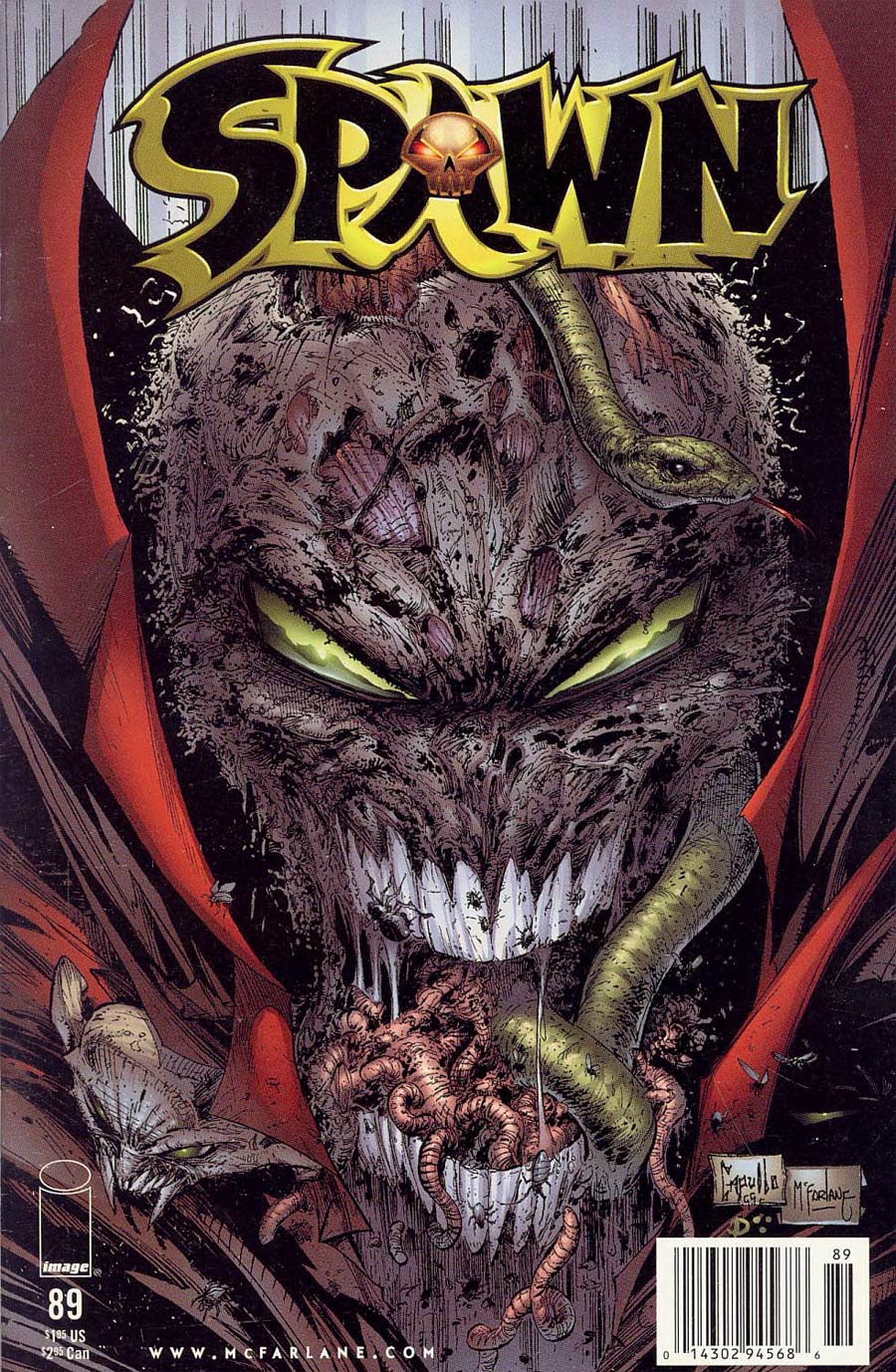 Spawn #89 Cover B Newsstand Edition