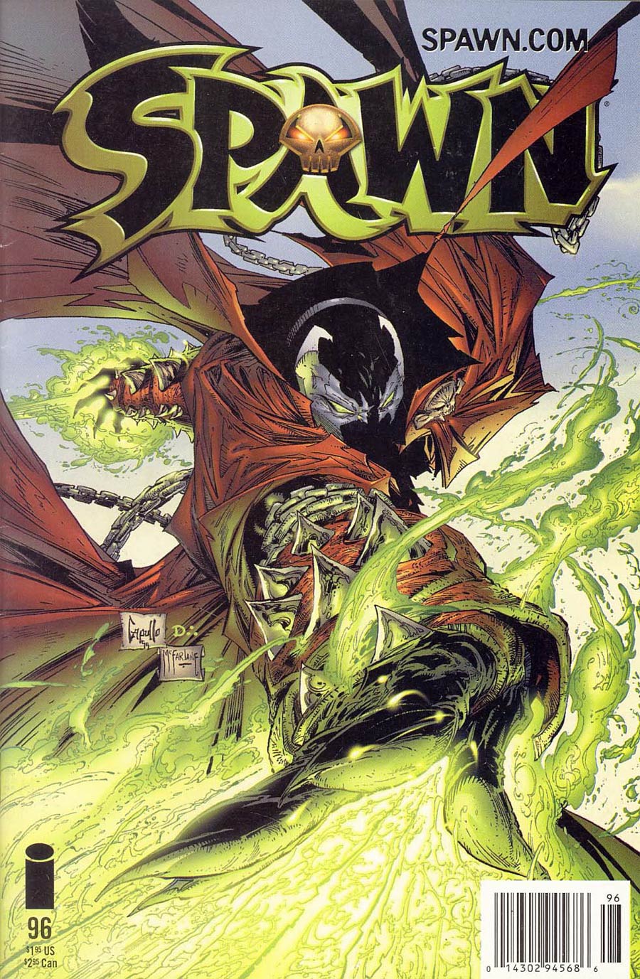 Spawn #96 Cover B Newsstand Edition