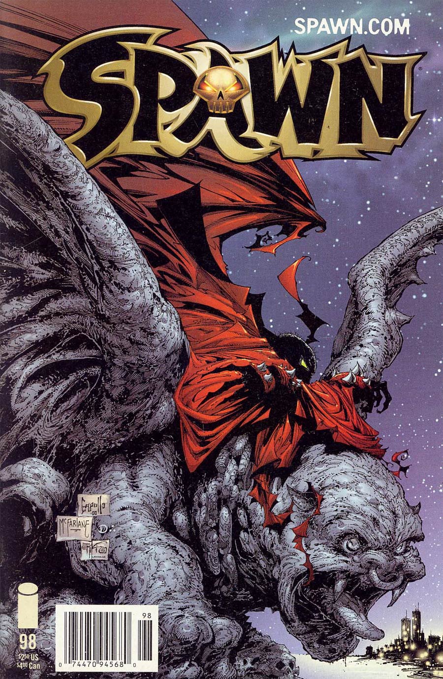 Spawn #98 Cover B Newsstand Edition