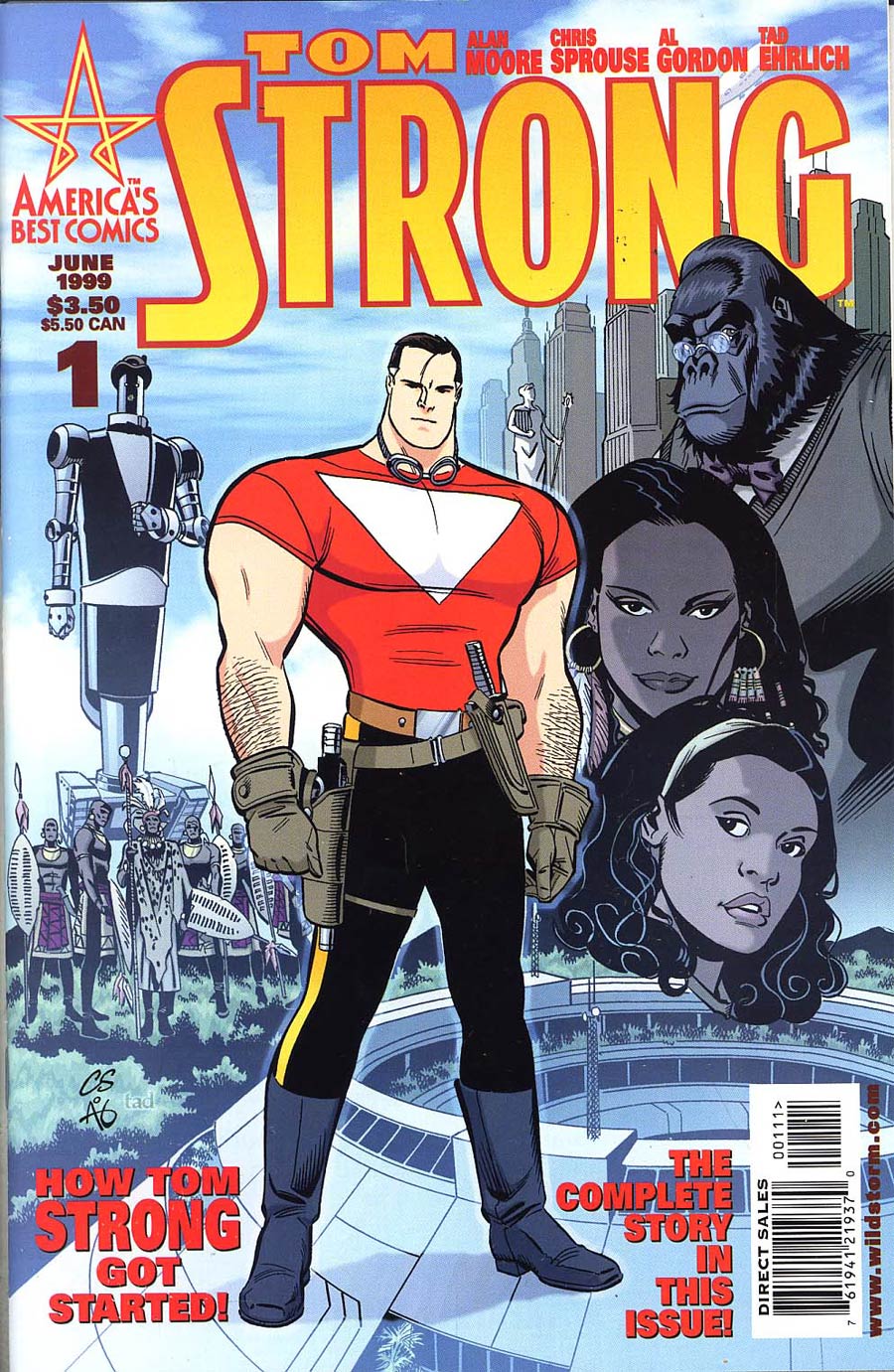 Tom Strong #1 Cover A Chris Sprouse