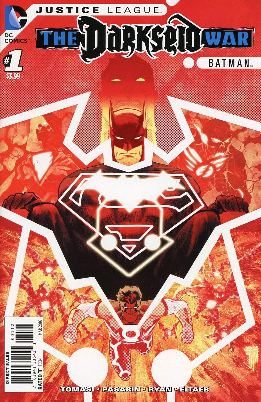 Justice League Darkseid War Batman #1 Cover B 2nd Ptg Francis Manapul Variant Cover