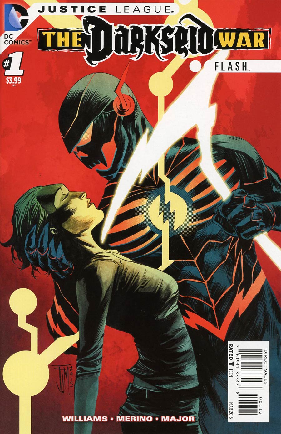 Justice League Darkseid War Flash #1 Cover B 2nd Ptg Francis Manapul Variant Cover