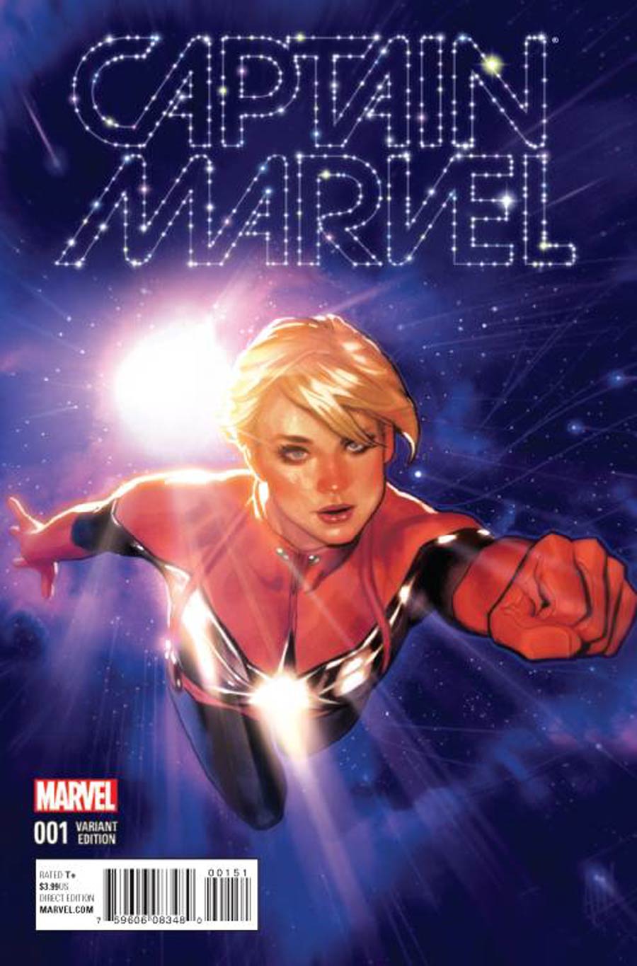 Captain Marvel Vol 8 #1 Cover G Incentive Adam Hughes Variant Cover