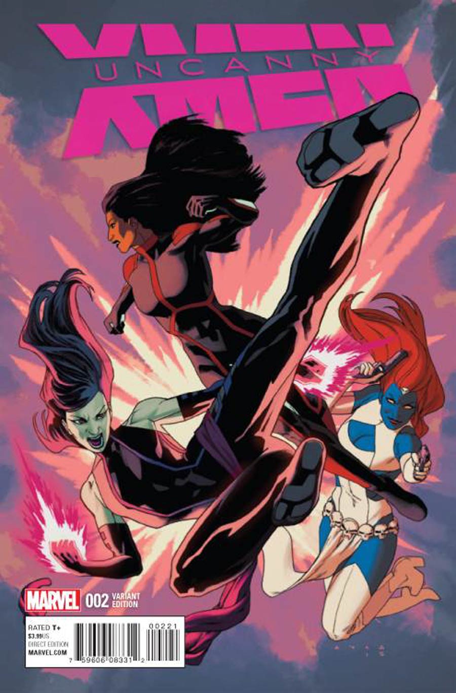 Uncanny X-Men Vol 4 #2 Cover B Incentive Kris Anka Variant Cover