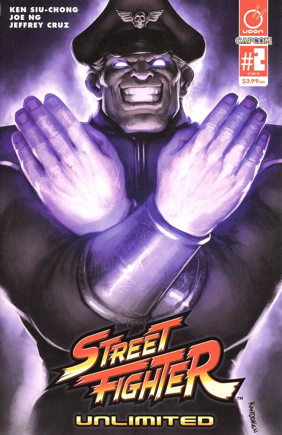 Street Fighter Unlimited #2 Cover D Incentive Kandoken Street Fighter V Game Variant Cover