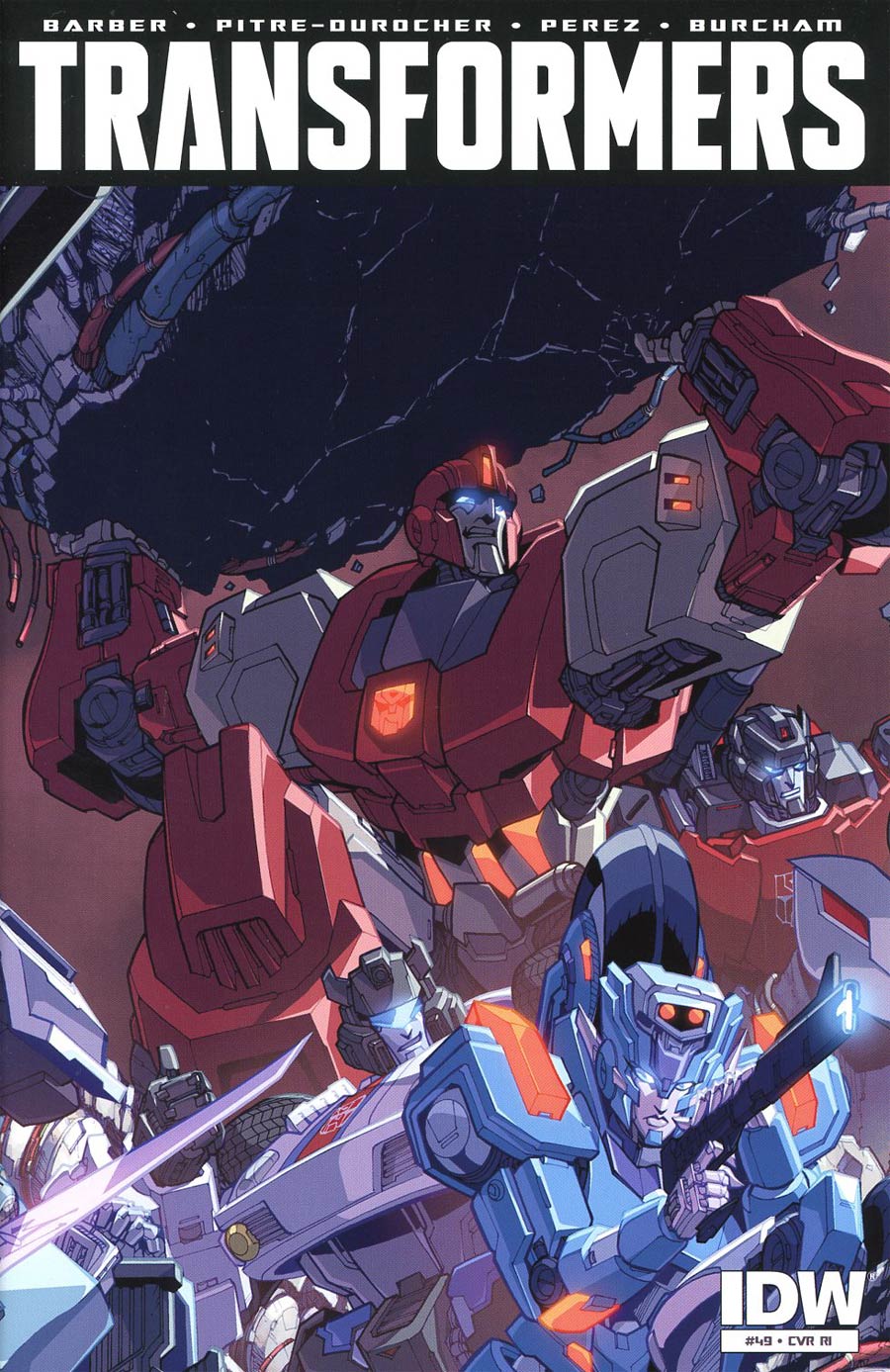 Transformers Vol 3 #49 Cover C Incentive Alex Milne Variant Cover