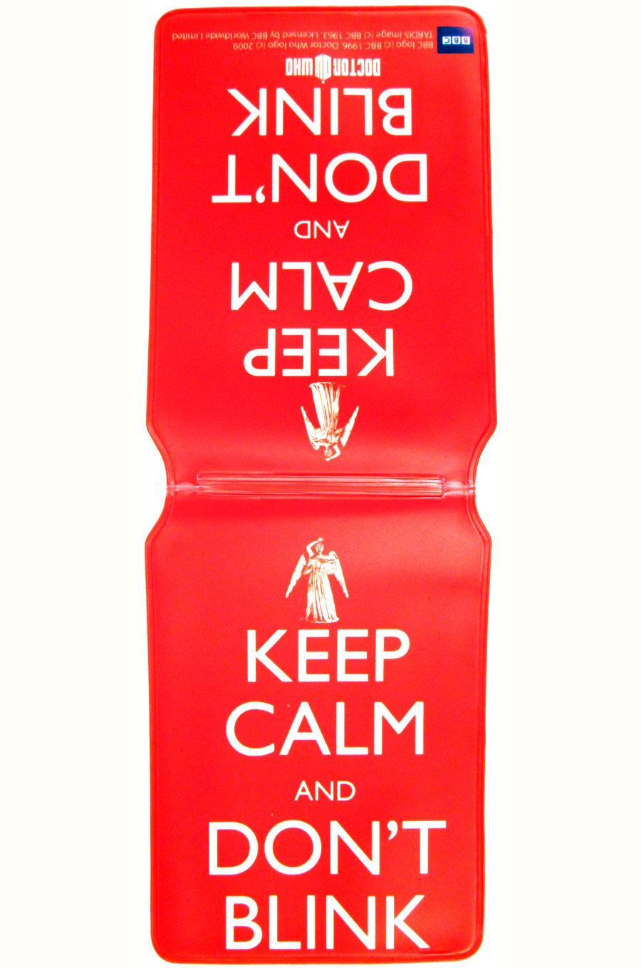 Doctor Who Travel Pass Holder - Keep Calm And Dont Blink