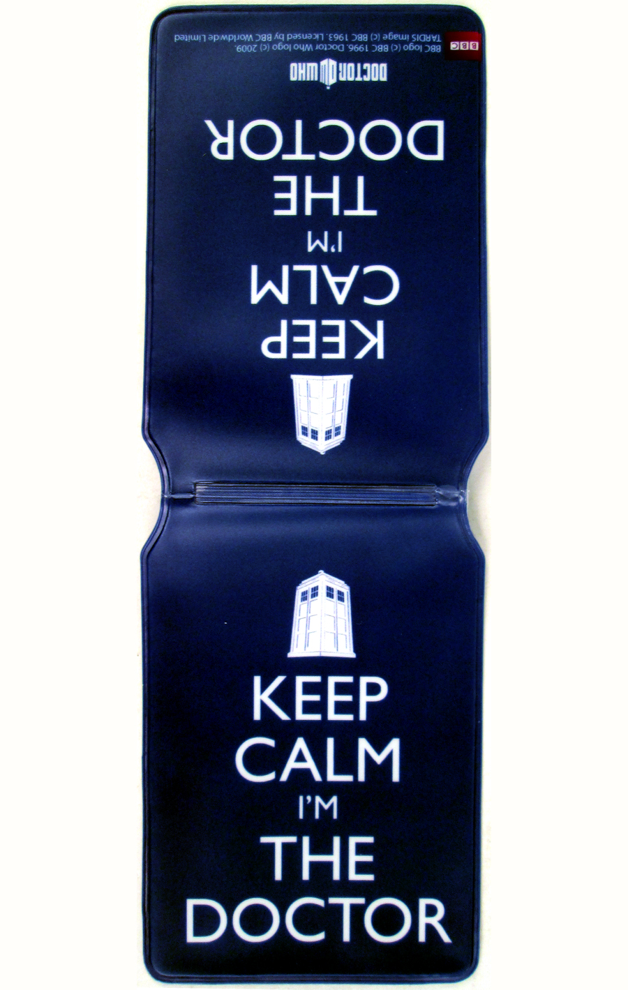 Doctor Who Travel Pass Holder - Keep Calm Im The Doctor