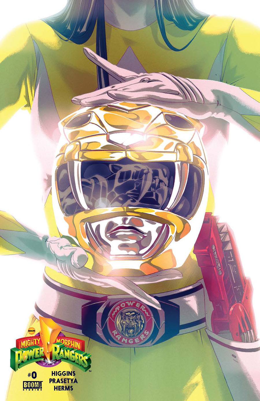 Mighty Morphin Power Rangers (BOOM Studios) #0 Cover E 1st Ptg Regular Yellow Ranger Cover