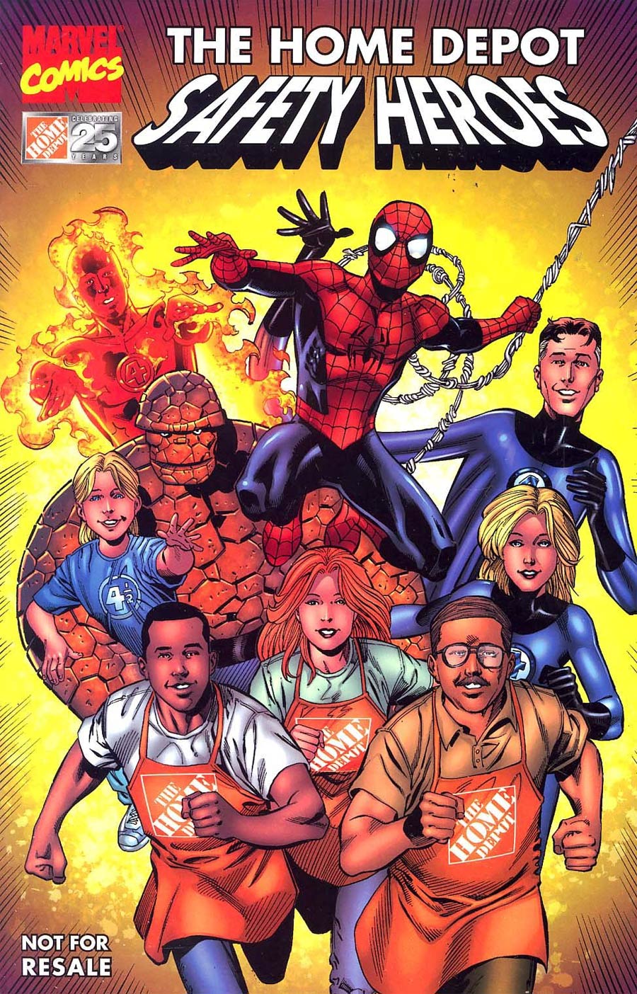 Marvel Home Depot Safety Heroes #1