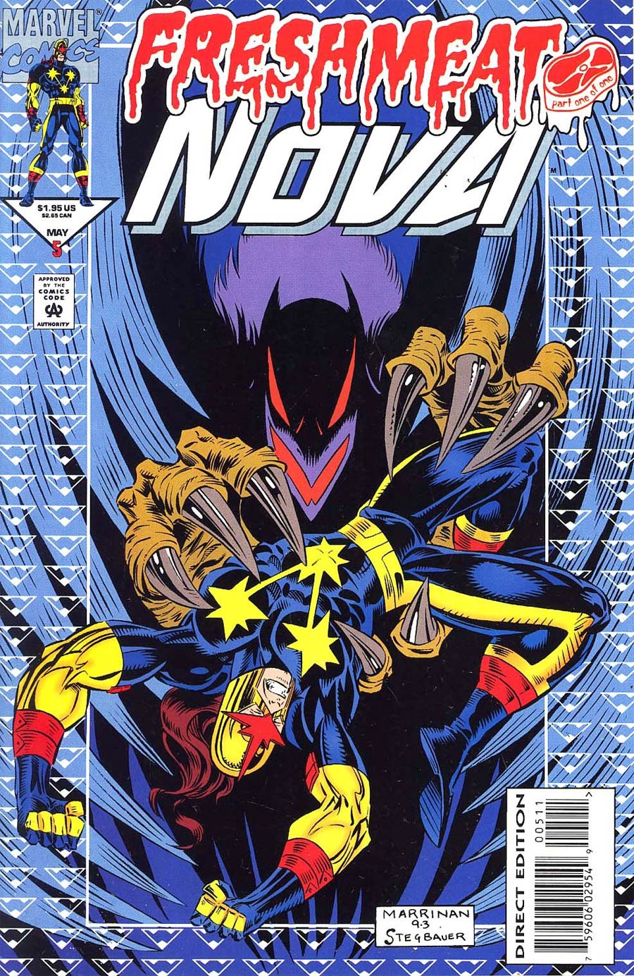 Nova Vol 2 #5 Cover B Without Cards