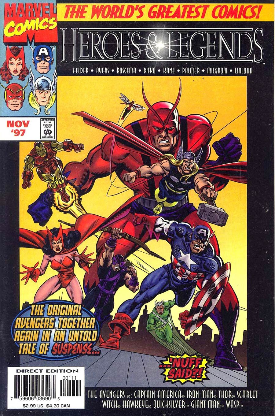 Marvel Heroes And Legends (1997) #1