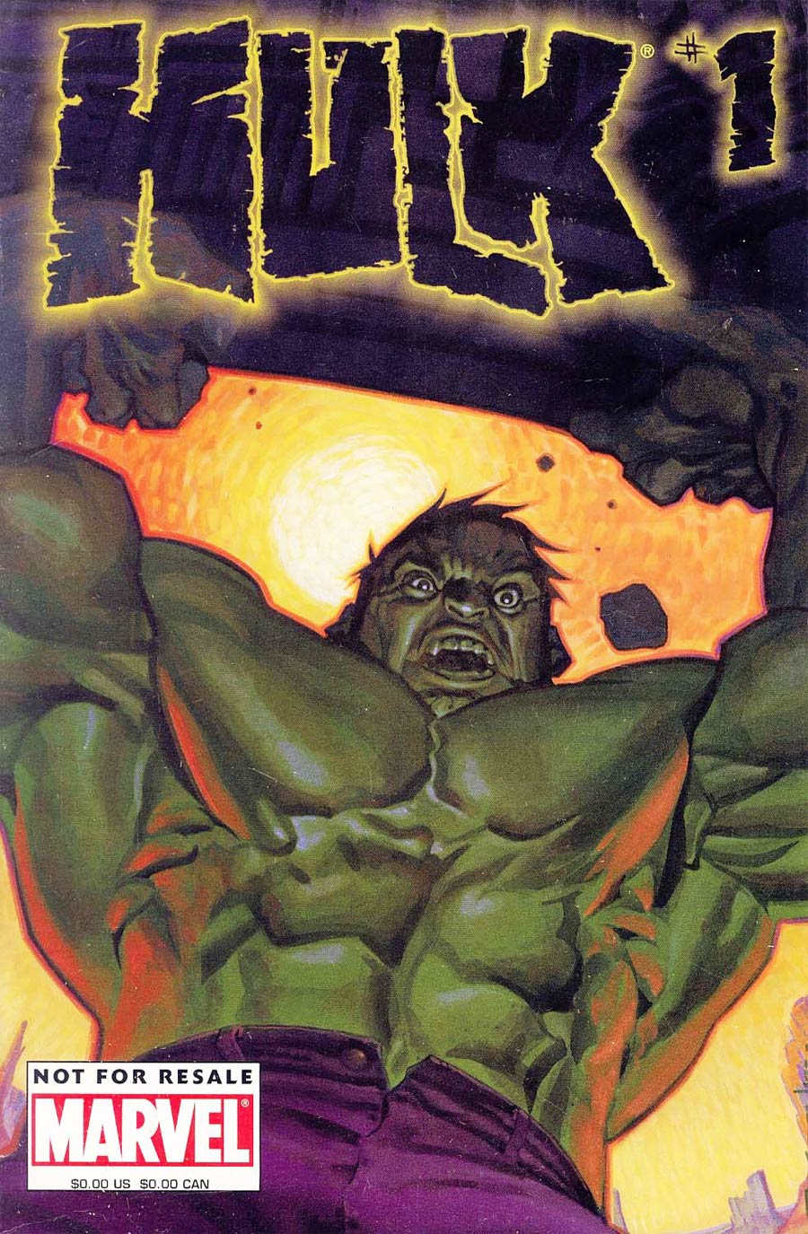 Incredible Hulk #1 Cover D Upper Deck Collectors Edition