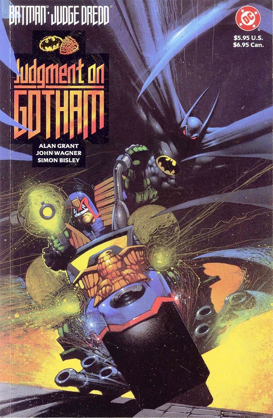 Batman Judge Dredd Judgment On Gotham Cover C 3rd Ptg