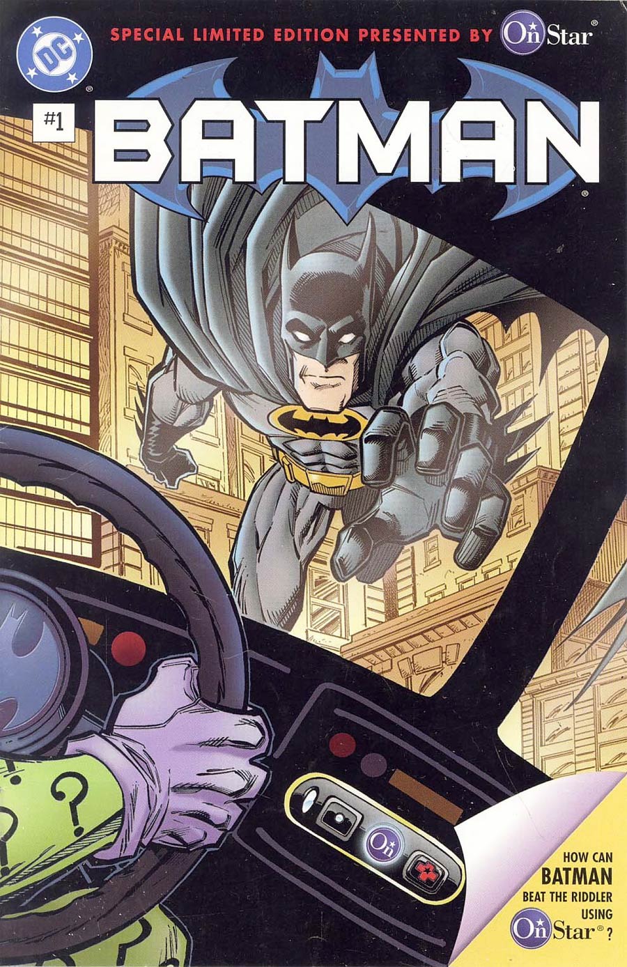 Batman Onstar Limited Edition Comic Book