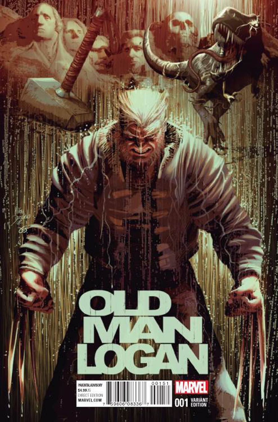 Old Man Logan Vol 2 #1 Cover E Incentive Mike Deodato Jr Variant Cover