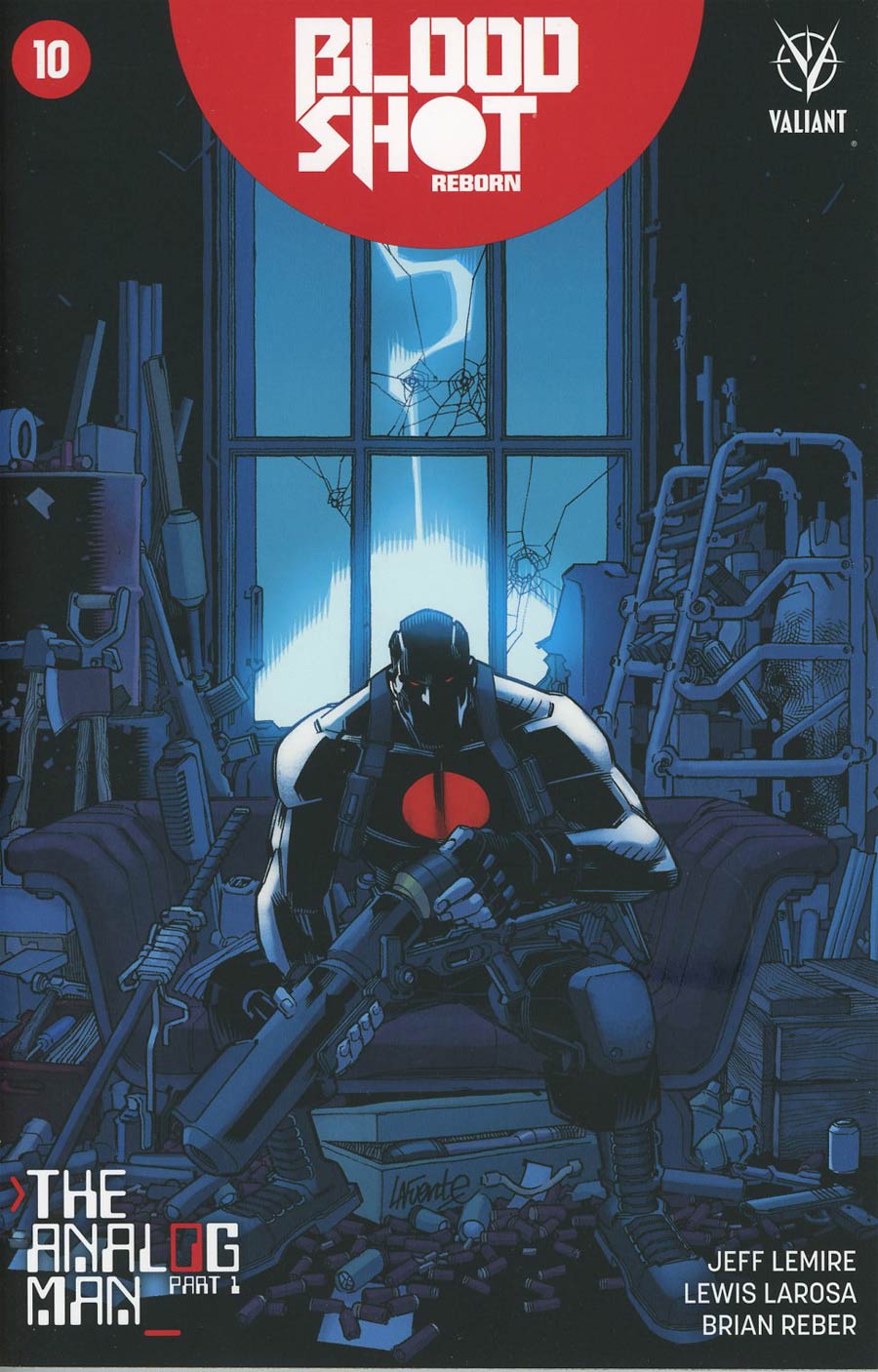 Bloodshot Reborn #10 Cover F Incentive David LaFuente Variant Cover