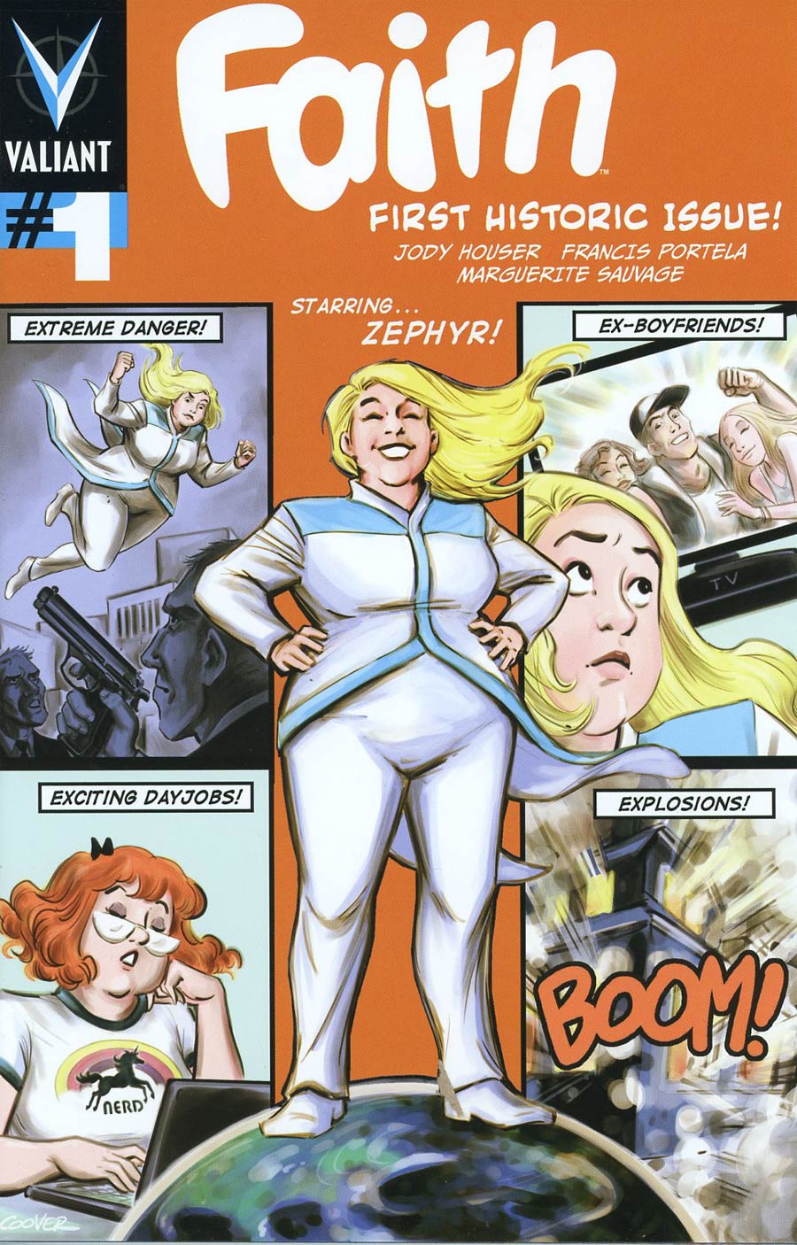 Faith (Valiant Entertainment) #1 Cover F Incentive Colleen Coover Variant Cover