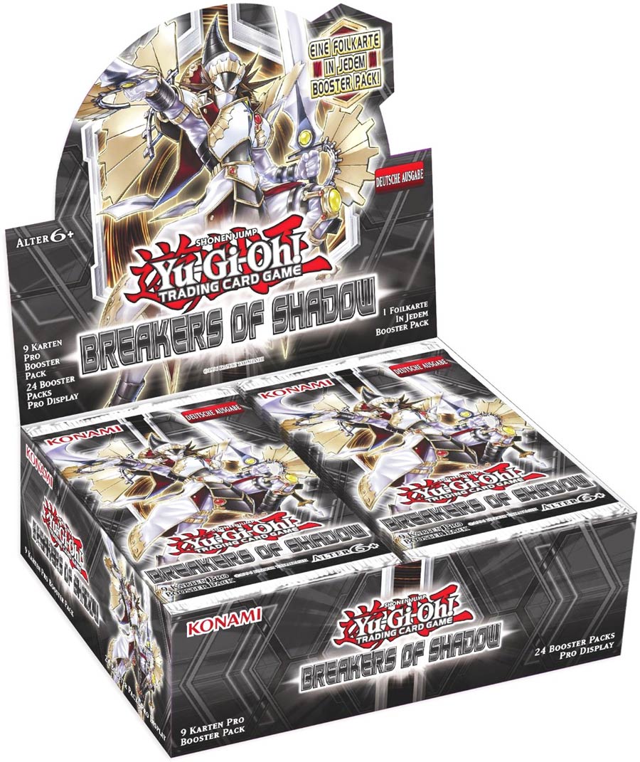 Yu-Gi-Oh TCG Breakers Of Shadow Booster Display