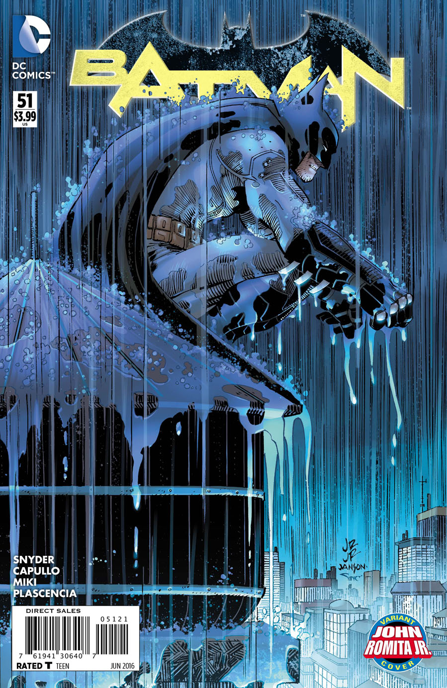 Batman Vol 2 #51 Cover B Variant John Romita Jr Cover