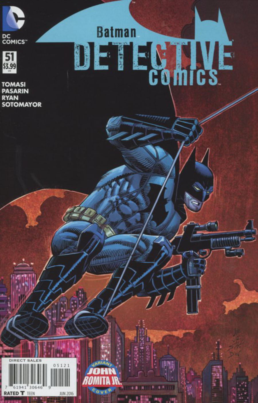 Detective Comics Vol 2 #51 Cover B Variant John Romita Jr Cover