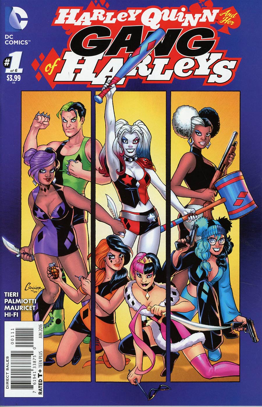 Harley Quinn And Her Gang Of Harleys #1 Cover A Regular Amanda Conner Cover