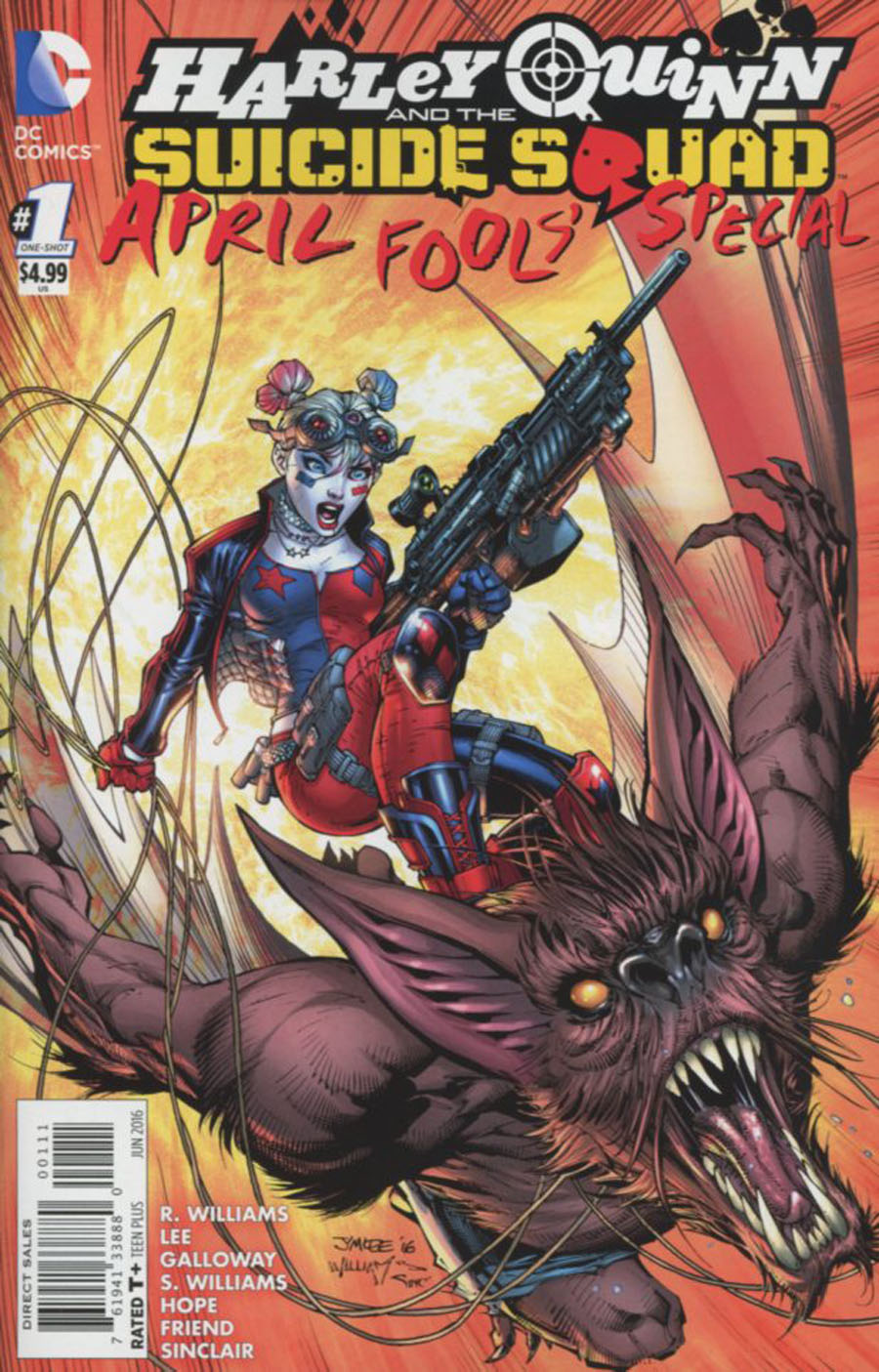 Harley Quinn And The Suicide Squad April Fools Special #1 Cover A Regular Jim Lee Cover