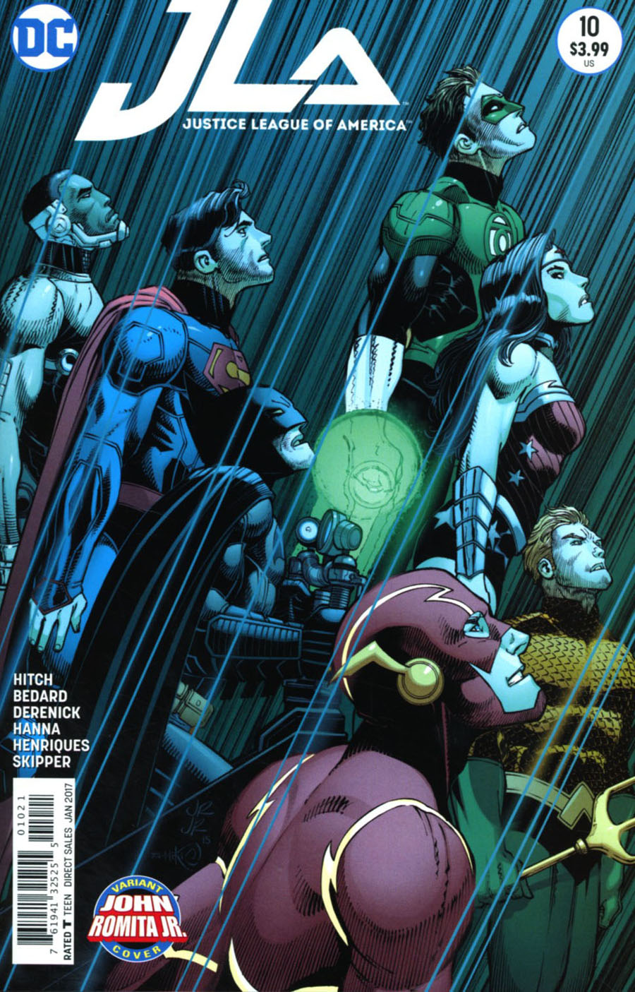 Justice League Of America Vol 4 #10 Cover B Variant John Romita Jr Cover