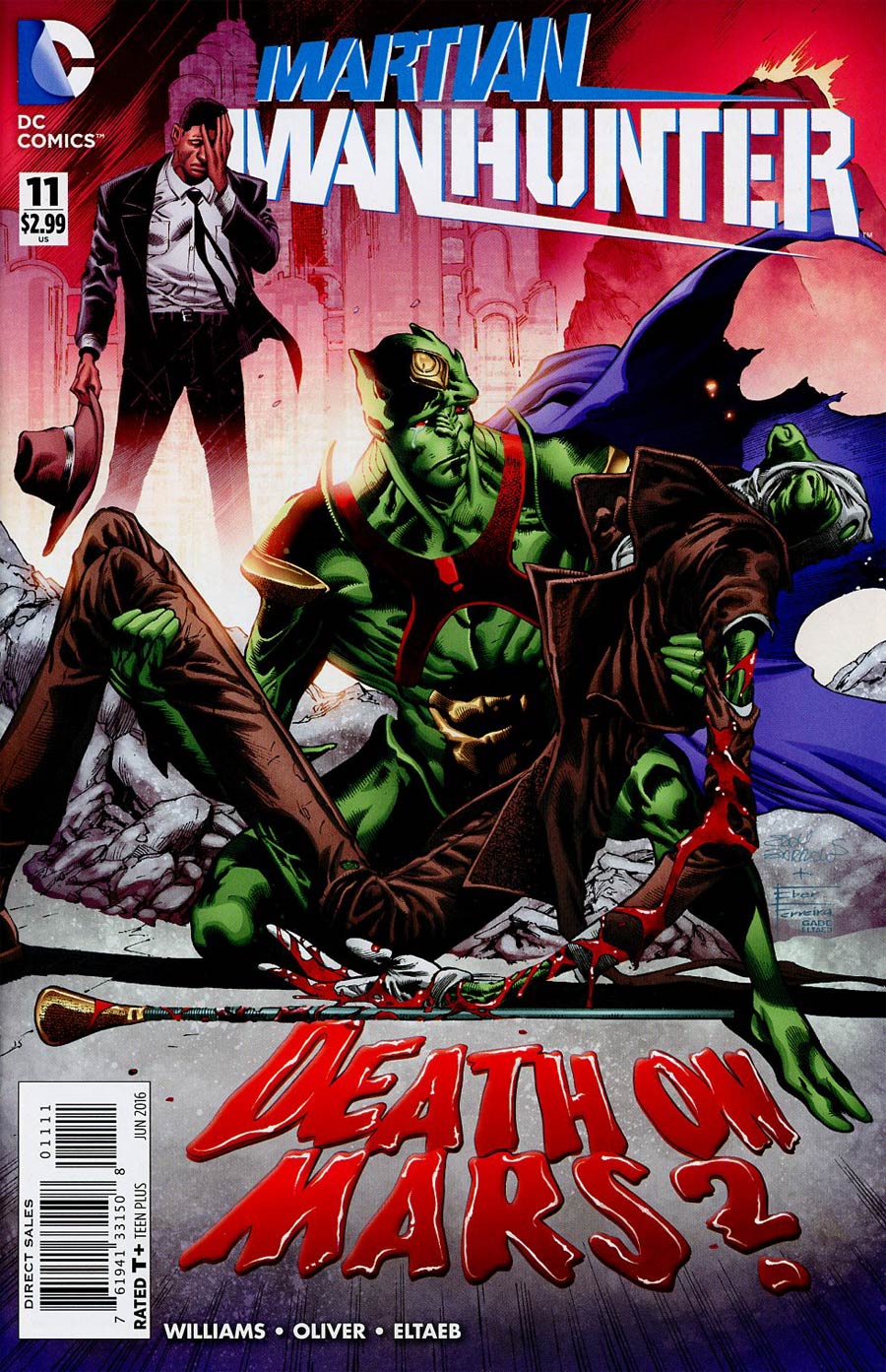 Martian Manhunter Vol 4 #11 Cover A Regular Eddy Barrows Cover