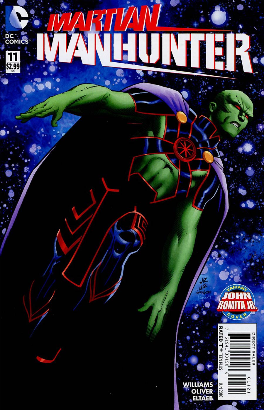 Martian Manhunter Vol 4 #11 Cover B Variant John Romita Jr Cover