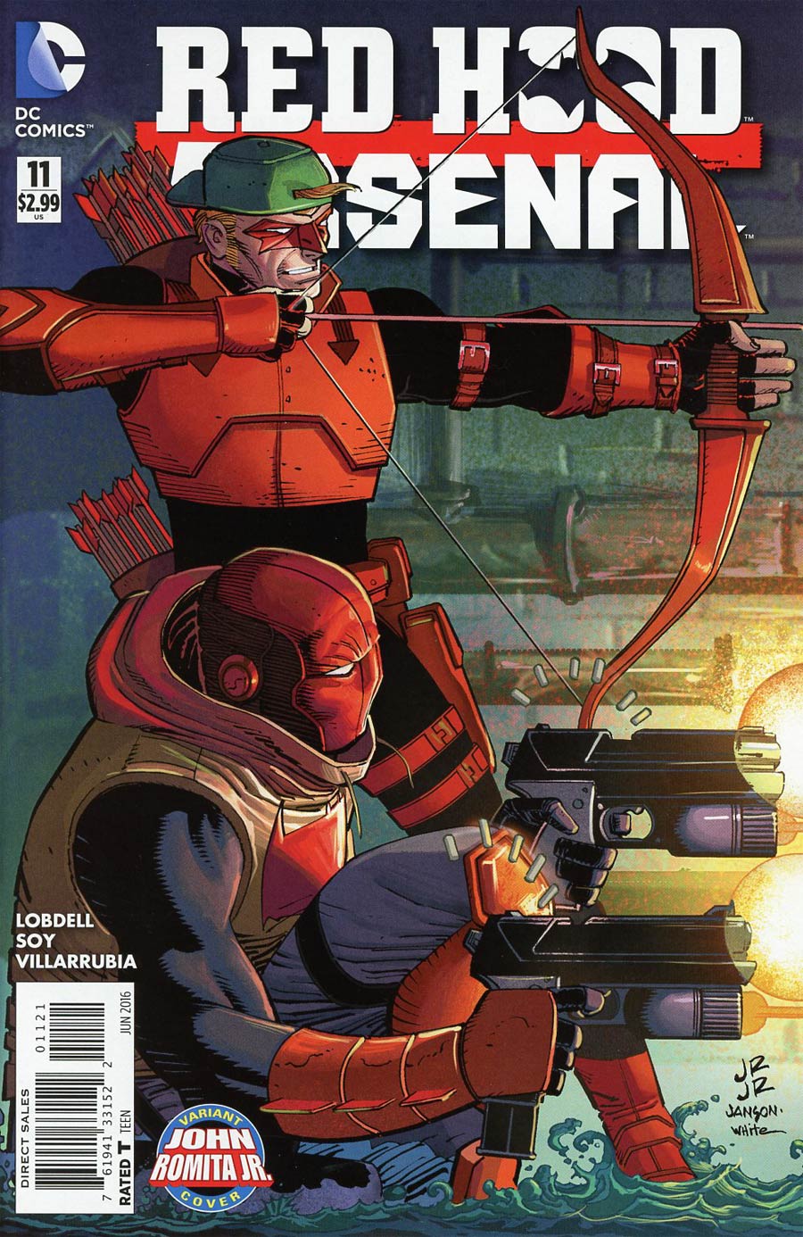 Red Hood Arsenal #11 Cover B Variant John Romita Jr Cover