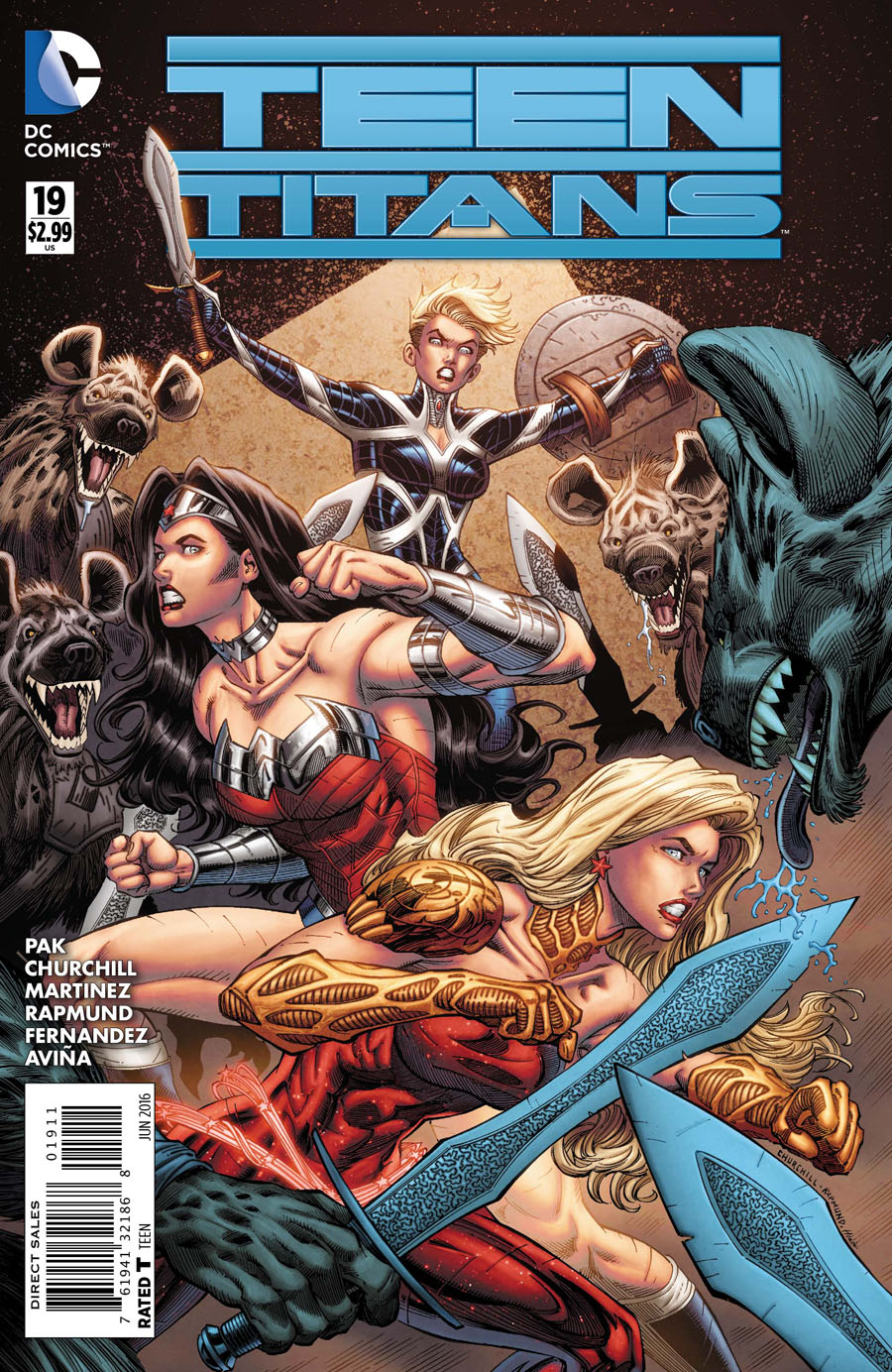 Teen Titans Vol 5 #19 Cover A Regular Ian Churchill Cover