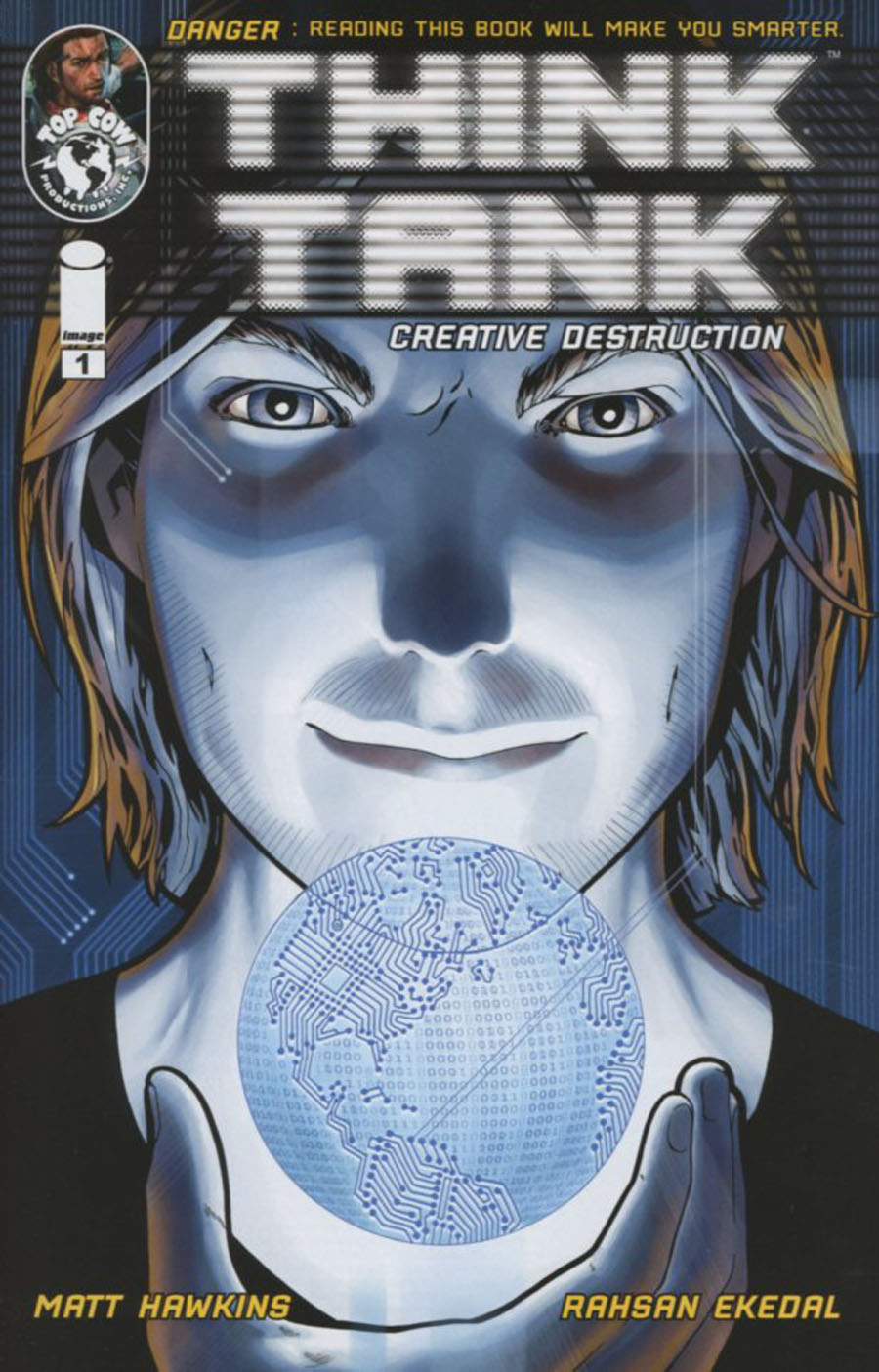 Think Tank Creative Destruction #1 Cover B Variant Rahsan Ekedal Cover