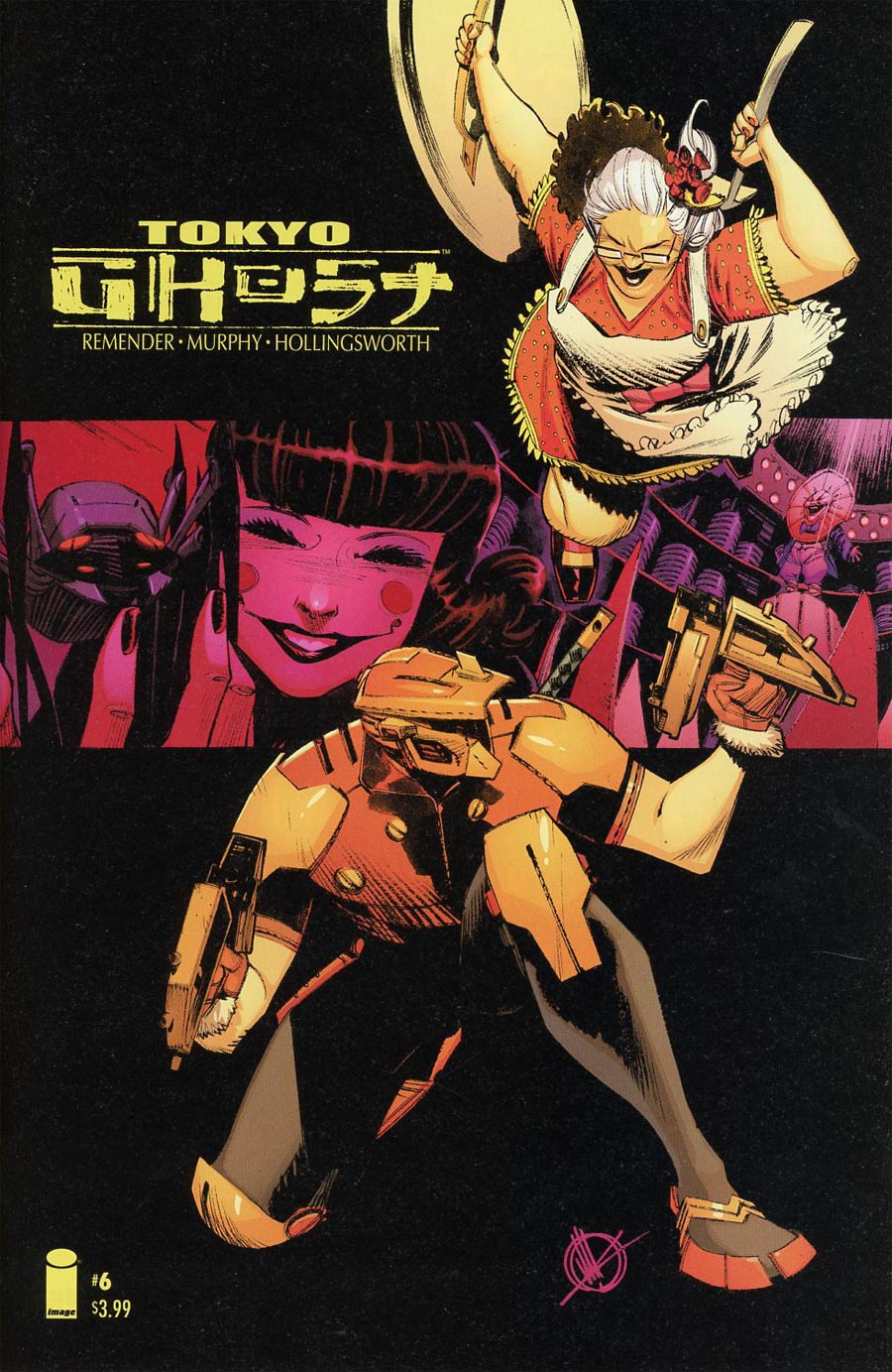 Tokyo Ghost #6 Cover B Matteo Scalera
