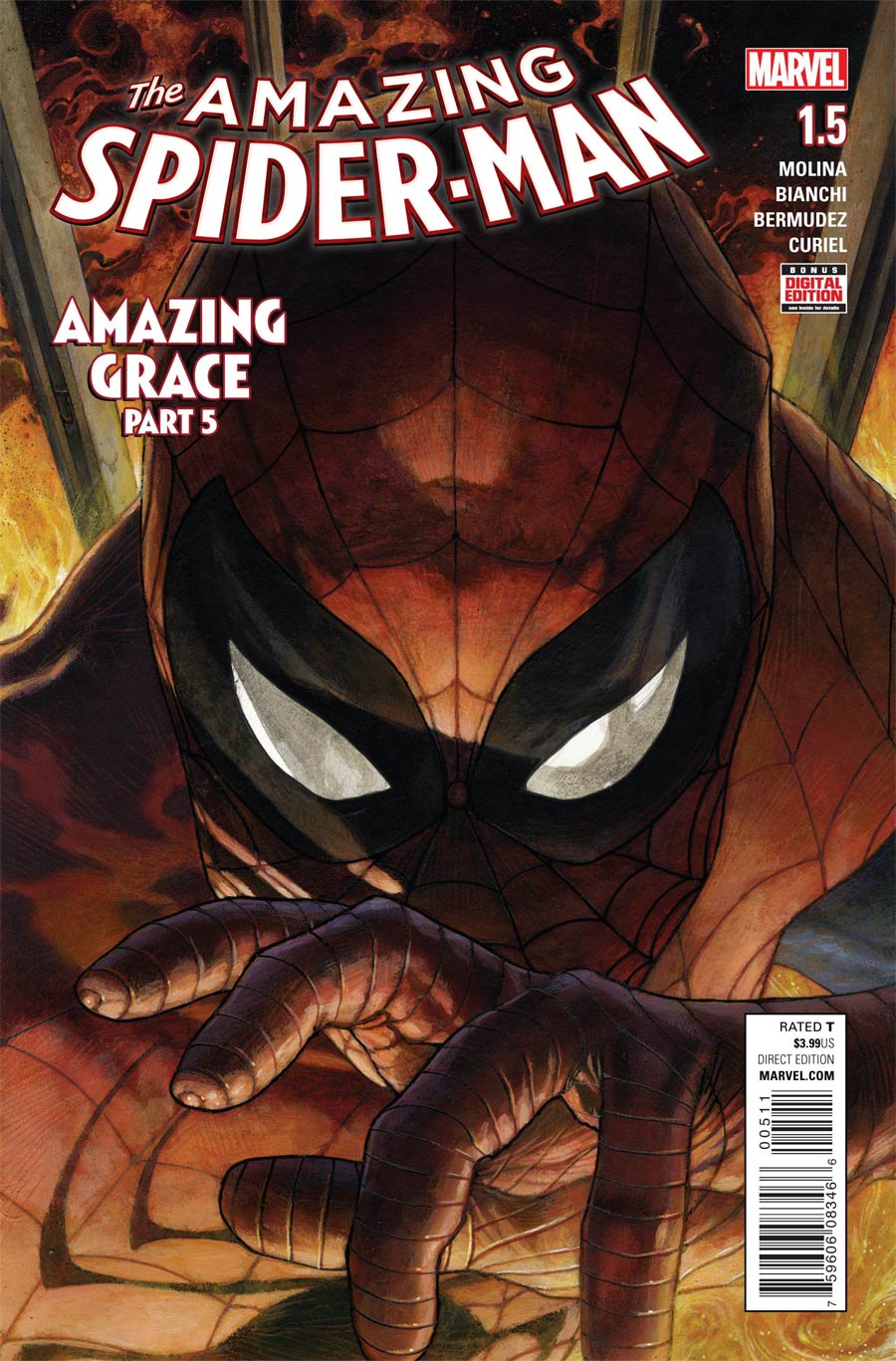 Amazing Spider-Man Vol 4 #1.5 Cover A Regular Simone Bianchi Cover