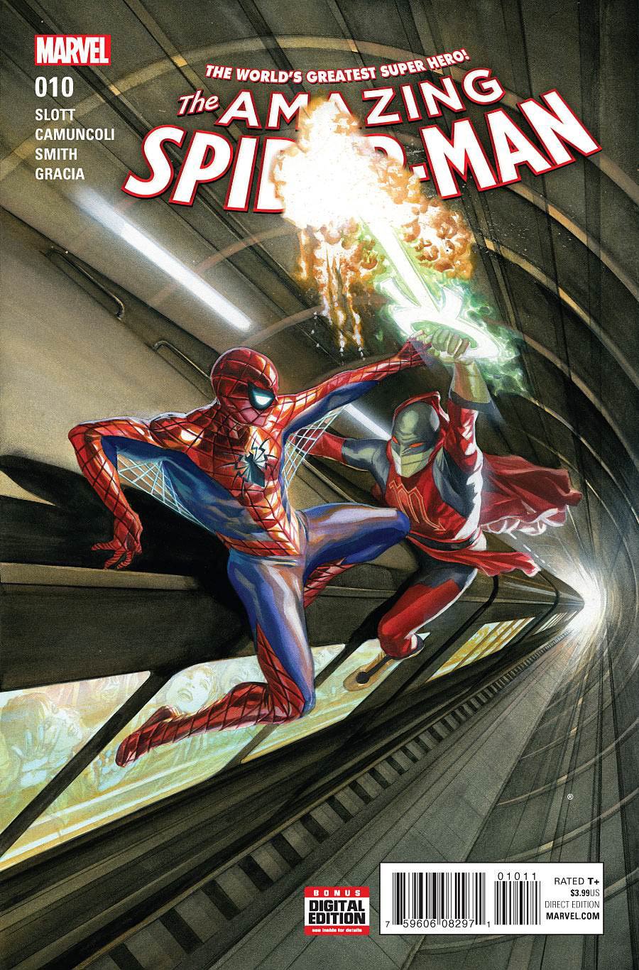 Amazing Spider-Man Vol 4 #10 Cover A Regular Alex Ross Cover