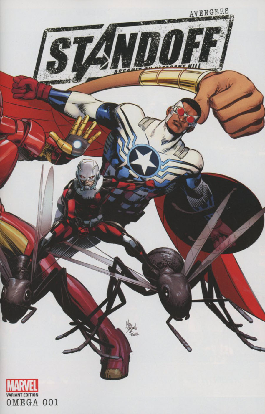 Avengers Standoff Assault On Pleasant Hill Omega #1 Cover C Variant Mike Deodato Jr Wraparound Cover