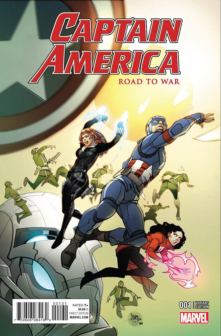 Captain America Road To War #1 Cover C Variant Cover