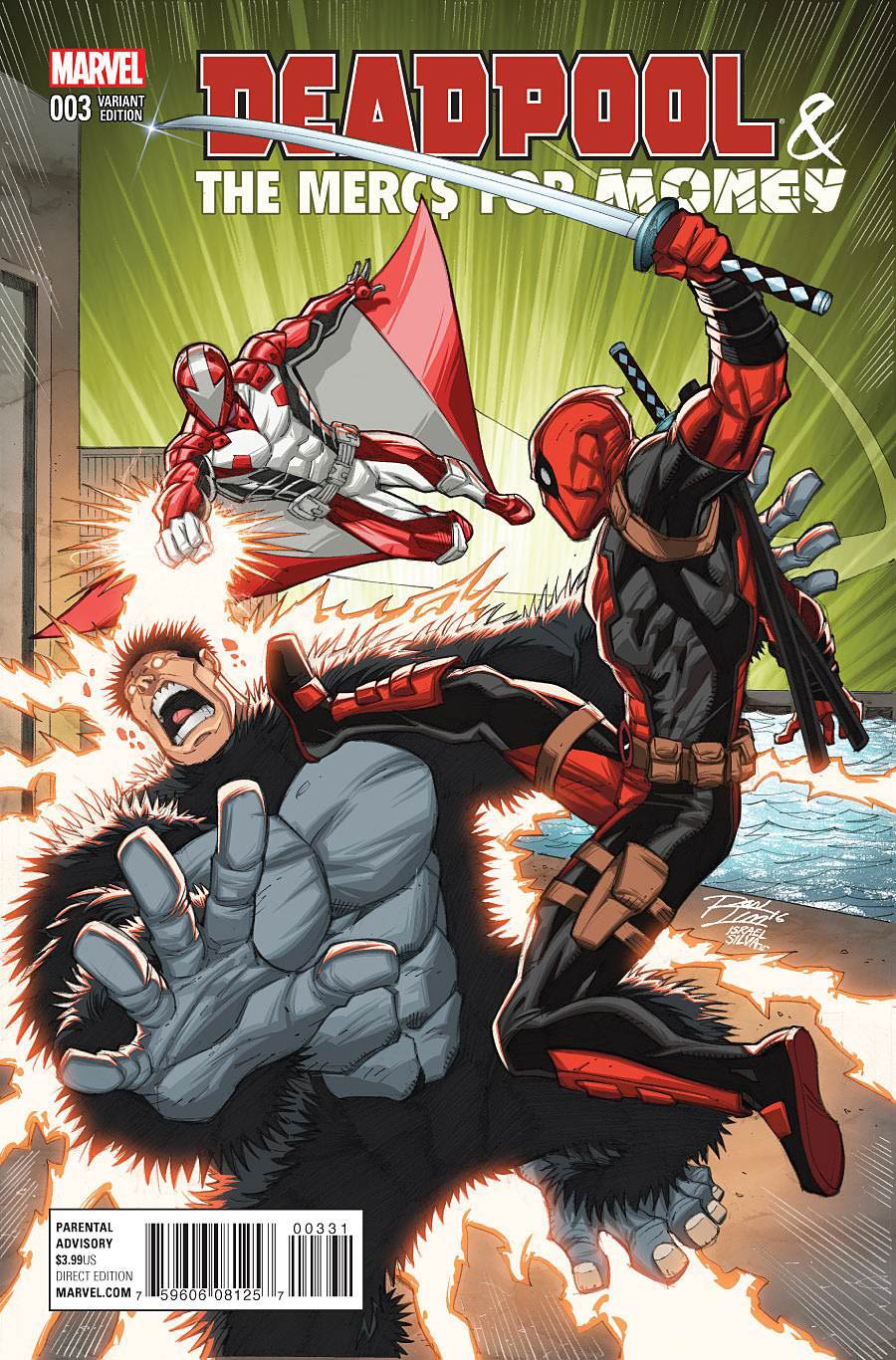 Deadpool And The Mercs For Money #3 Cover B Variant Ron Lim Cover