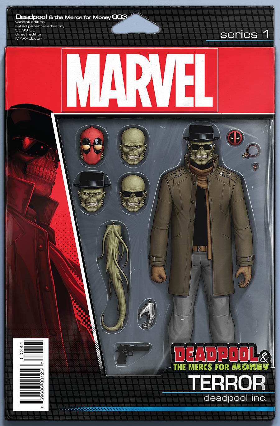 Deadpool And The Mercs For Money #3 Cover C Variant John Tyler Christopher Action Figure Cover