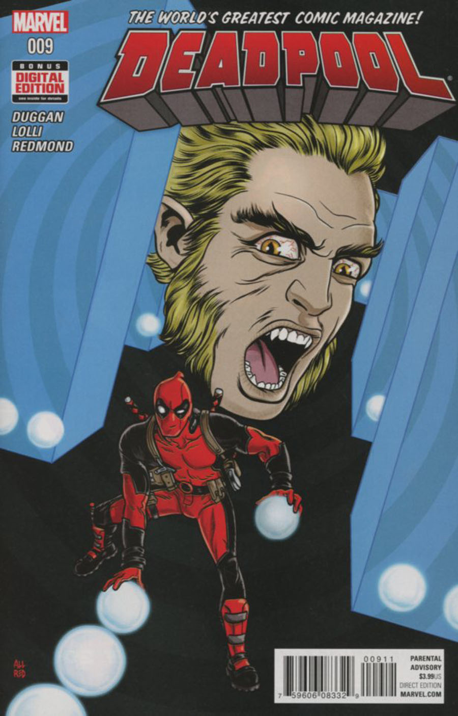 Deadpool Vol 5 #9 Cover A 1st Ptg Regular Mike Allred Cover