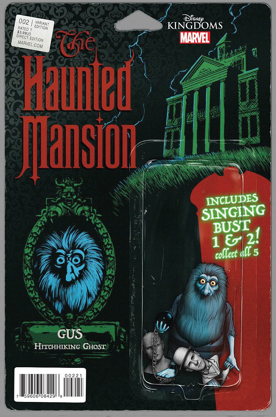 Disney Kingdoms Haunted Mansion #2 Cover B Variant John Tyler Christopher Action Figure Cover
